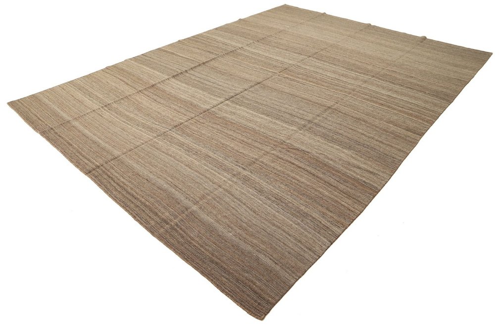 设计师现代 Kilim 地毯 - 凯利姆平织地毯 - 387 cm - 281 cm #1.2
