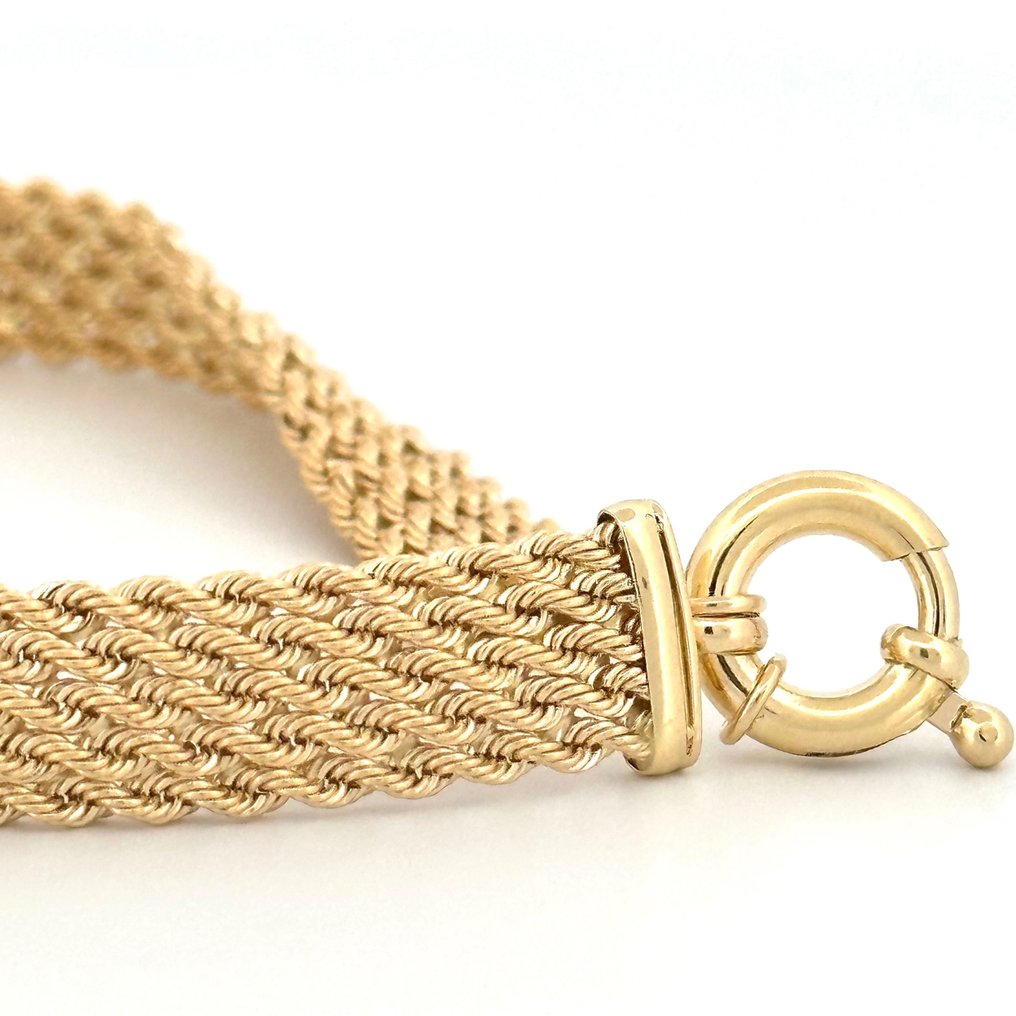 没有保留价 - Handmade - 手镯 - Bismark - 8.6 g - 18K包金 黄金 #4.3