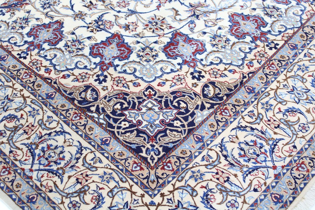 Alkuperäinen persialainen matto Alte Nain 9 La silkkisisällöllä - Matto - 385 cm - 260 cm #3.2