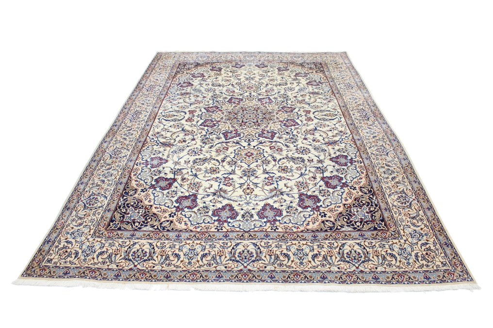 Alkuperäinen persialainen matto Alte Nain 9 La silkkisisällöllä - Matto - 385 cm - 260 cm #2.1
