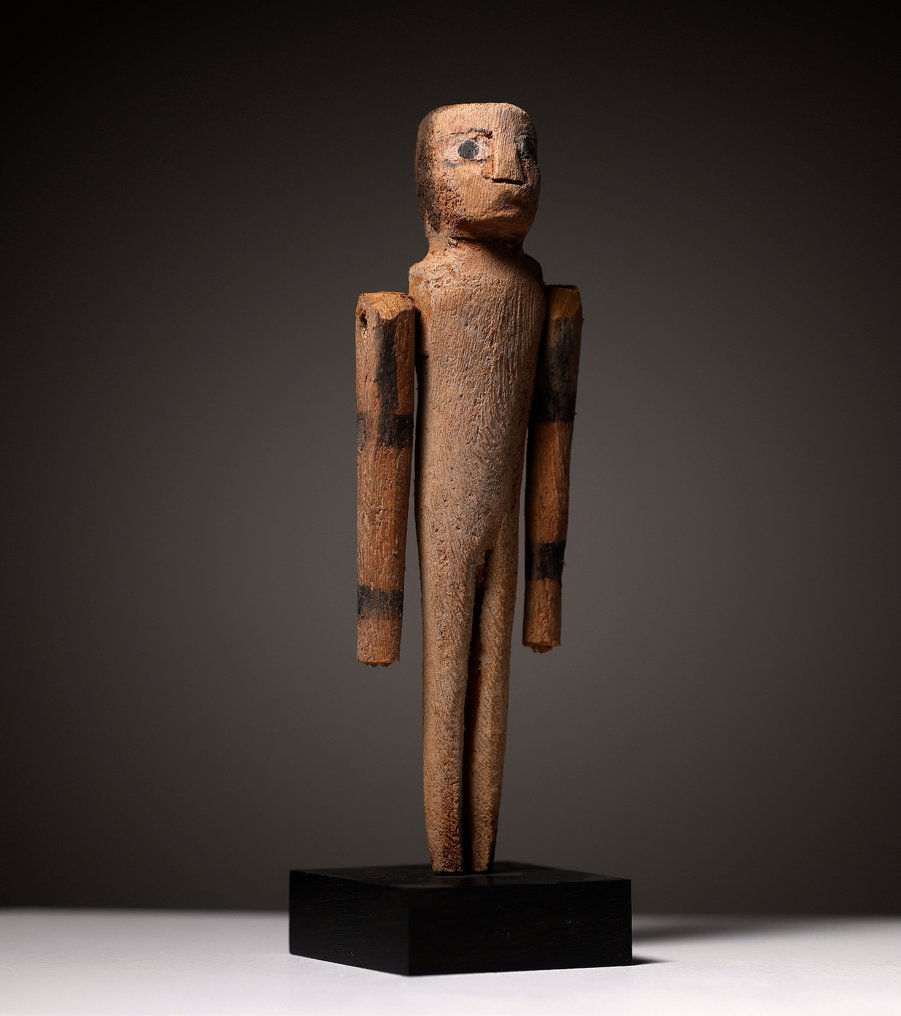 Starożytny Egipt Drewno Funerary model - 18 cm #2.1