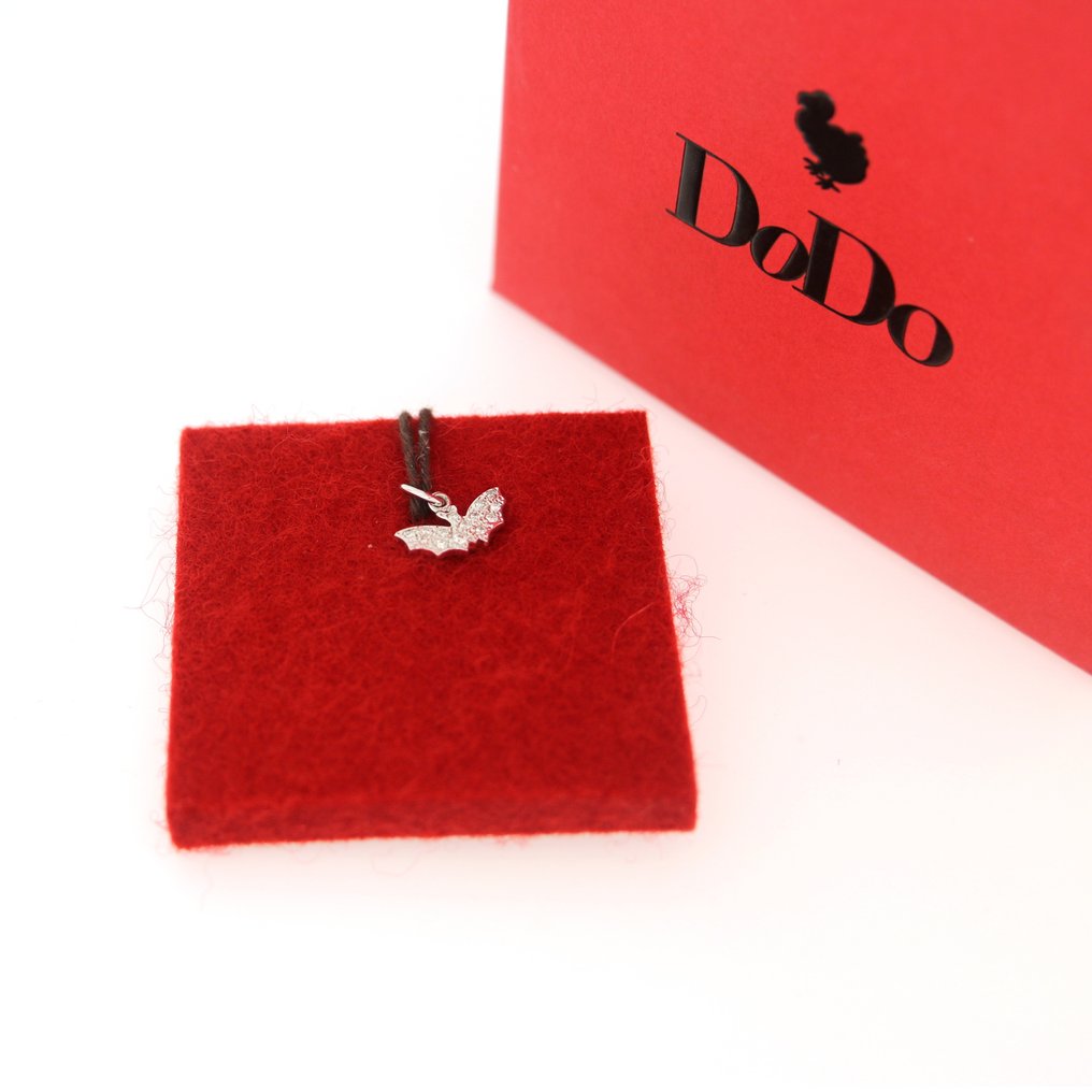 Ingen reservasjonspris - Pomellato - Anheng - DoDo - 18 karat Hvitt gull - 0.10ct. tw. - Diamanter #1.0