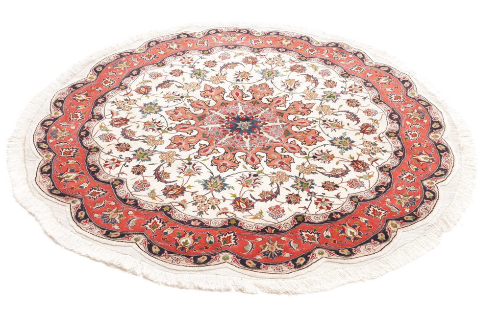 大不里士 Fine 50 Raj - 小地毯 - 150 cm - 150 cm #2.2