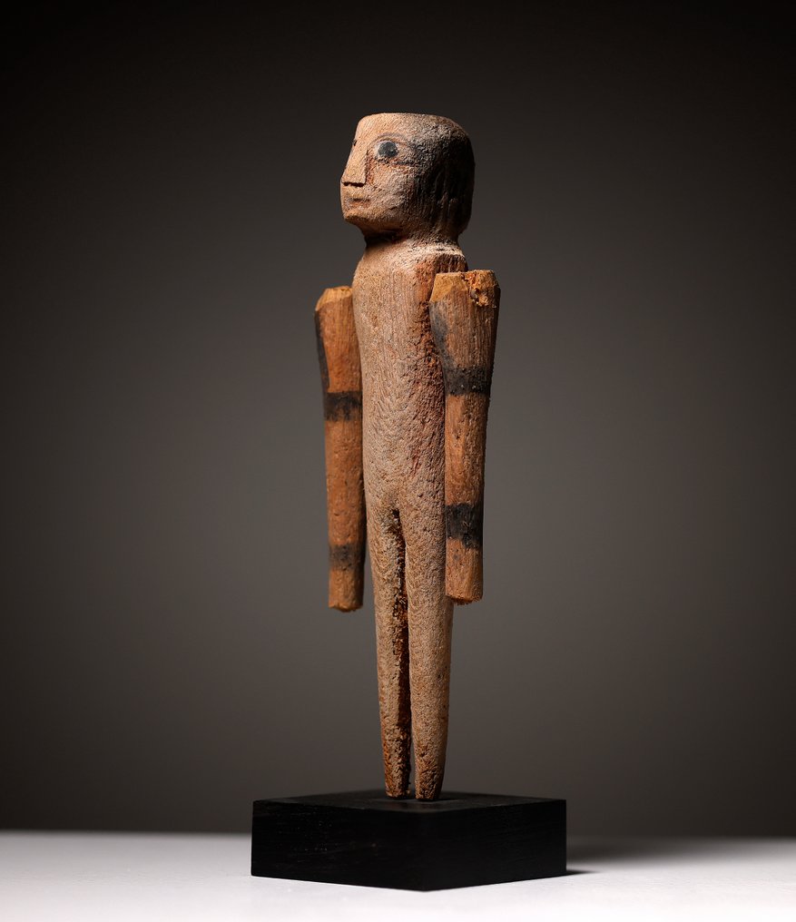 Egiptul Antic Lemn Funerary model - 18 cm #1.1