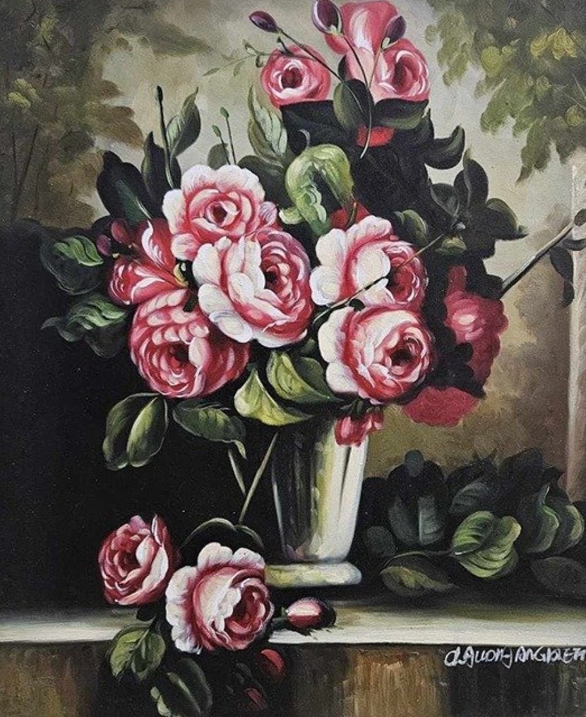 Claudia Angioletti (XX) - Vaso di rose #1.1