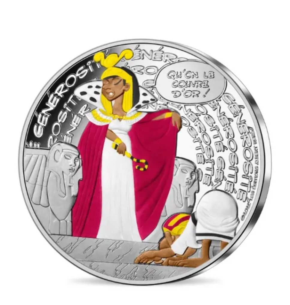 Frankrijk. 10 Euro 2022 Asterix - Großzügigkeit  (Zonder Minimumprijs) #2.1