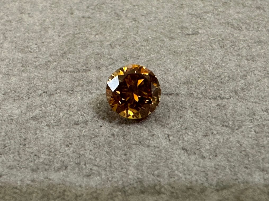 1 pcs Diamant  (Natur)  - 0.29 ct - Rund - SI2 - HRD Antwerpen #1.1