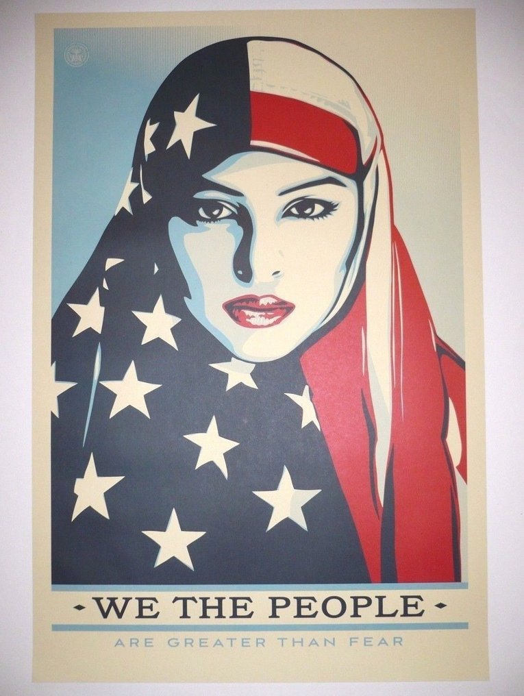 Shepard Fairey (OBEY) (1970) - We the People Print Set #1.0