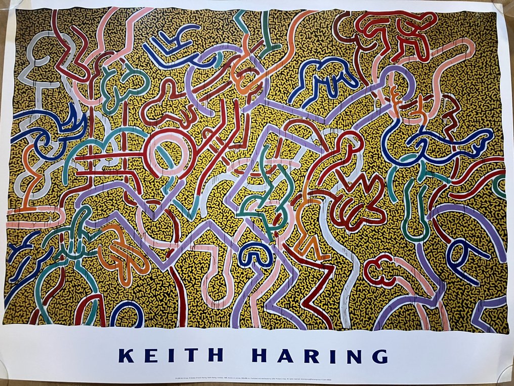 Keith Haring (after) - Untitled 1985 - Big Size #1.1