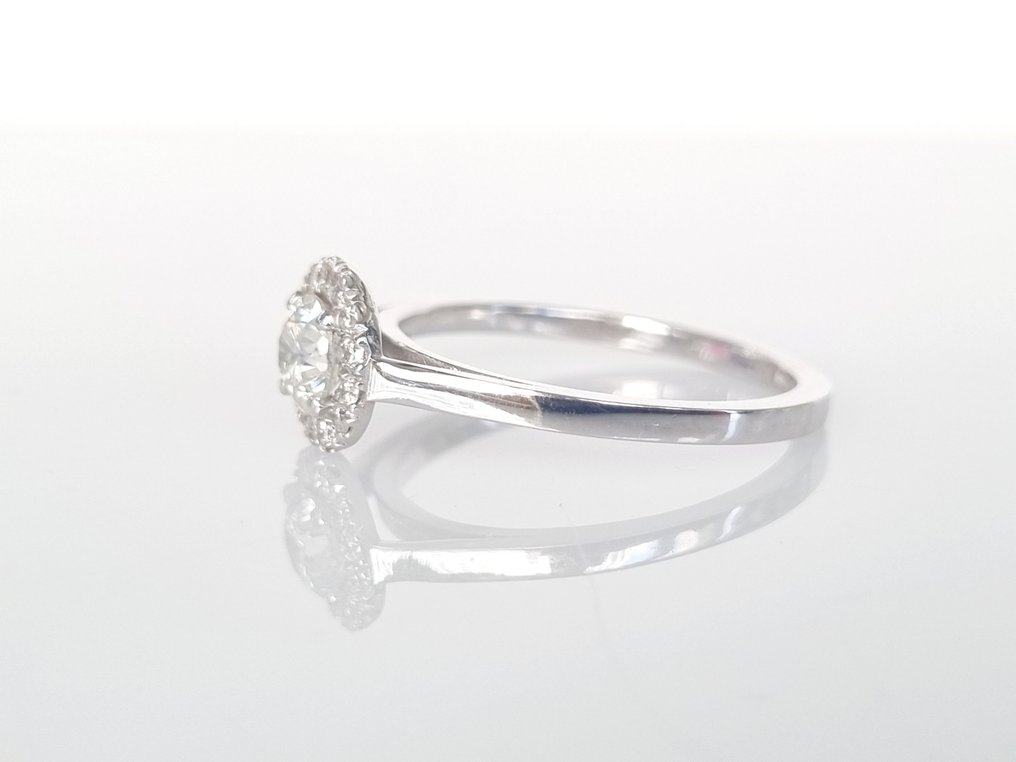Cocktail-ring Vittguld Diamant  (Natural) #2.2