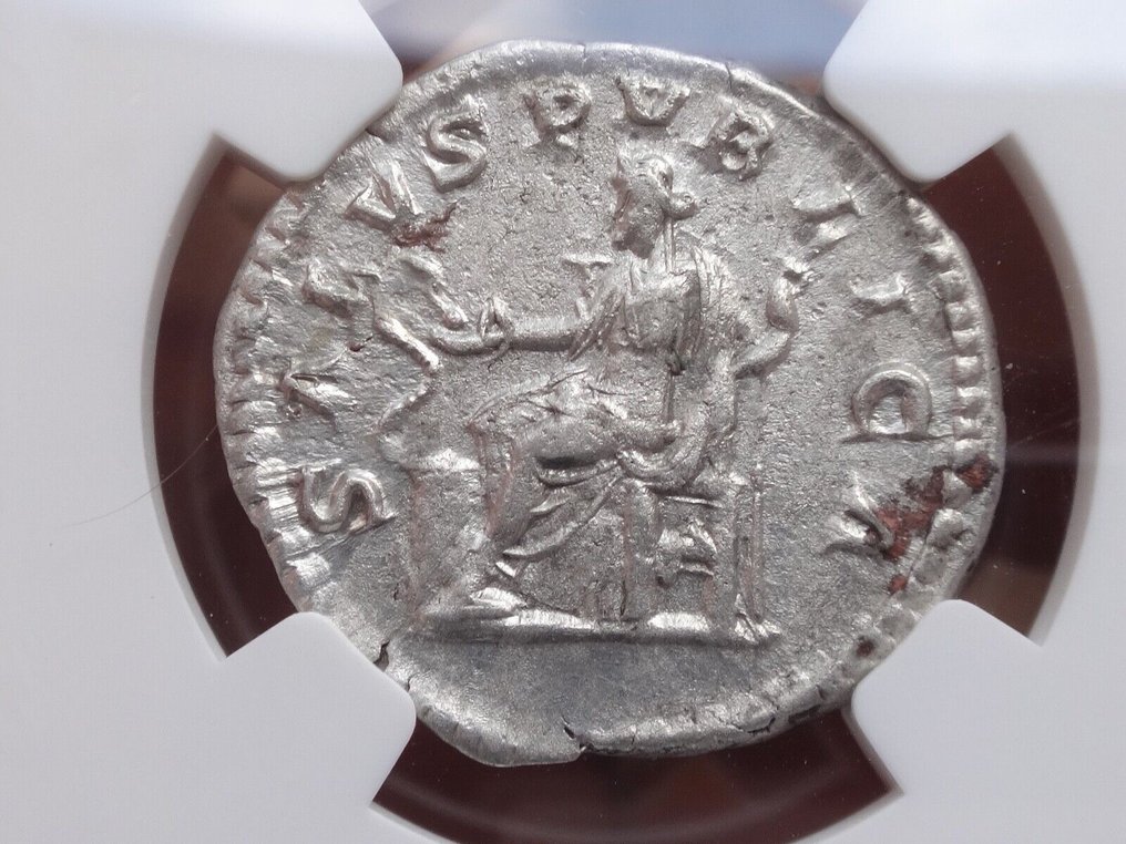Romerska riket. Macrinus (AD 217-218). Antoninianus #3.1