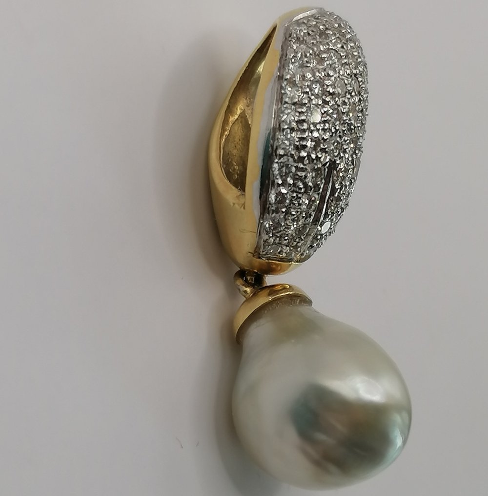 Pandantiv Aur galben - Diamant #2.1