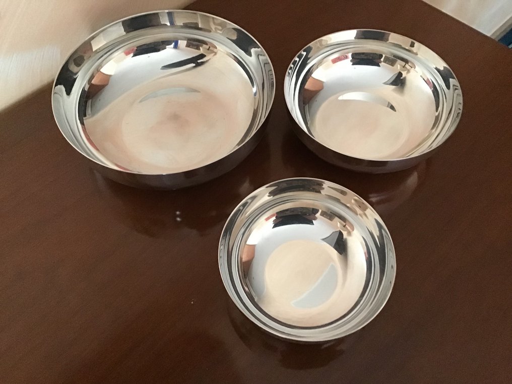 Christofle - Set of bowls (3) - Silver-plated #2.2