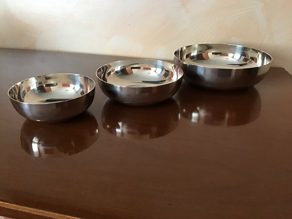 Christofle - Set of bowls (3) - Silver-plated #1.1