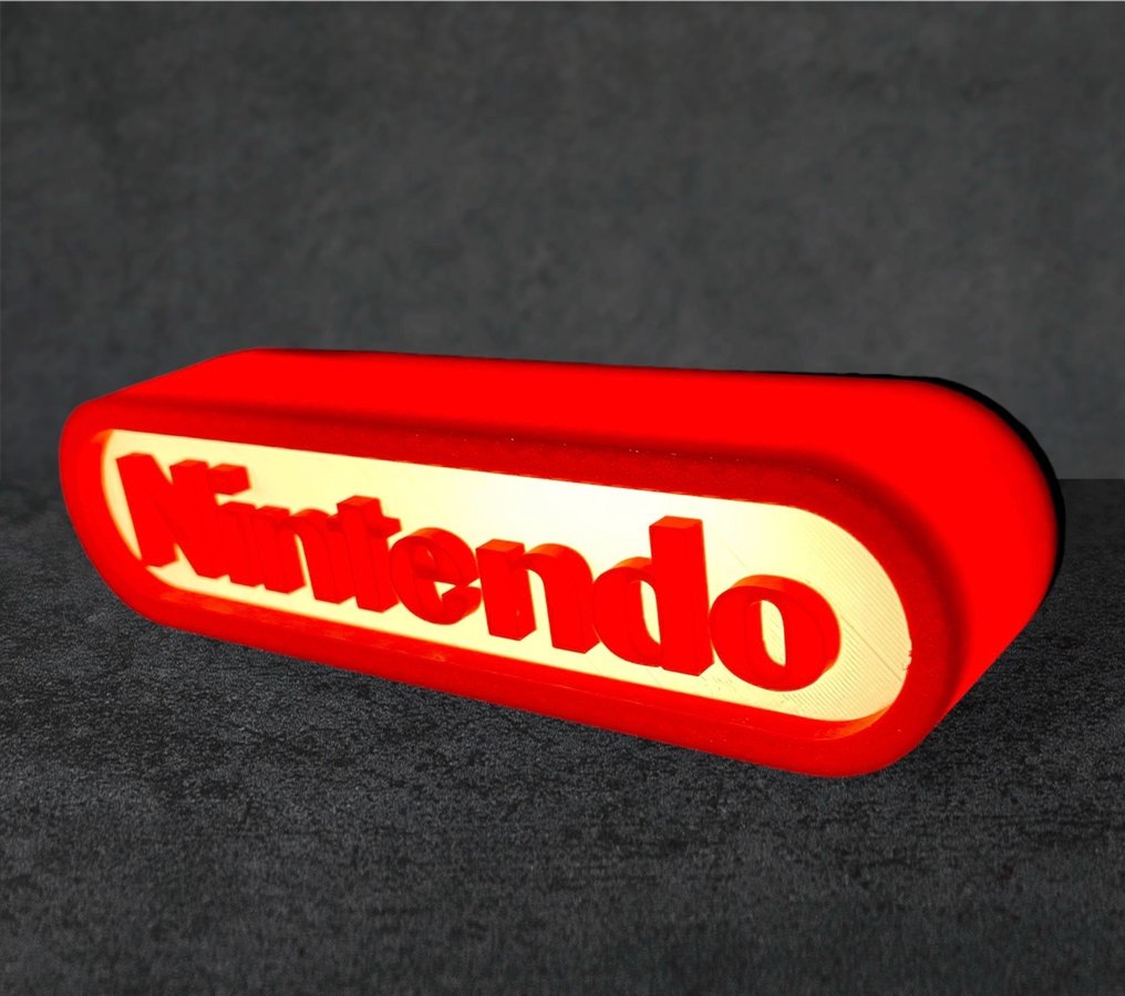 Nintendo - Opplyst skilt - Plast #1.2