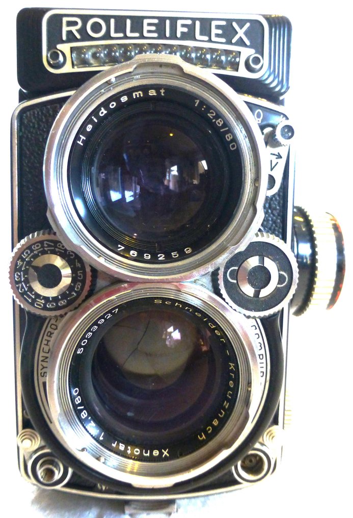 Rollei Rolleiflex 2,8 E | Schneider Xenotar 2,8/80mm + acc. | Analoge Kamera #1.2