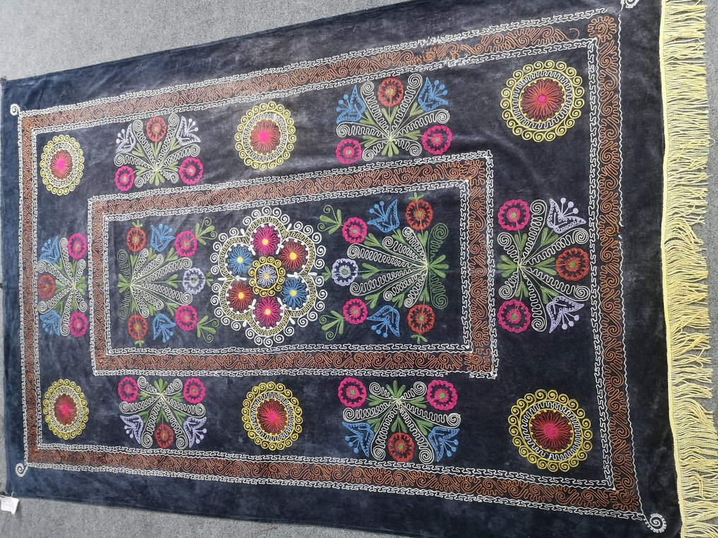 Suzane 花卉 Badcover Suzane 沙发套 - 凯利姆平织地毯 - 134 cm - 197 cm #2.2