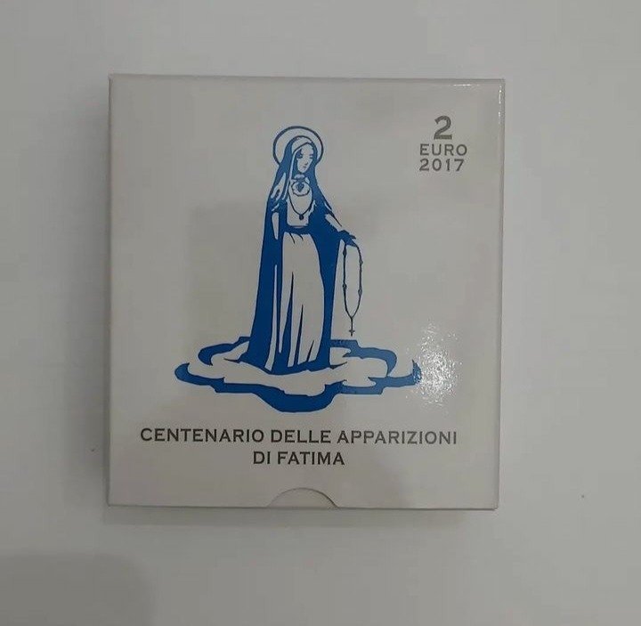 Vatikanet. 2 Euro 2017 "Fatima" Proof #2.1