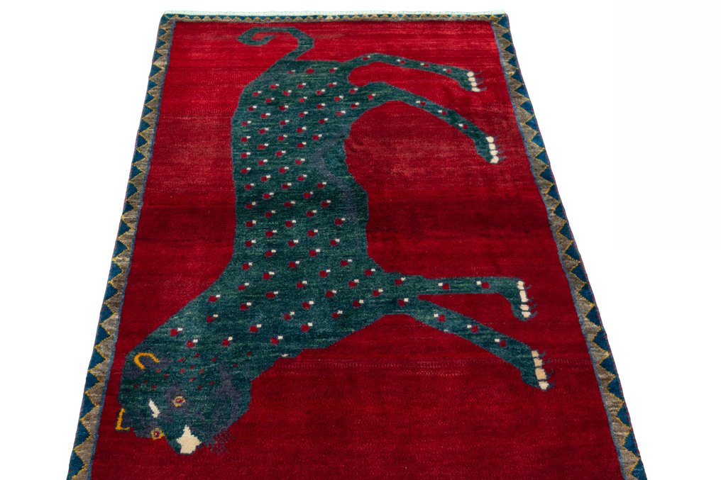 Gabbeh - 收藏品 - 老虎 - 小地毯 - 154 cm - 101 cm #3.1