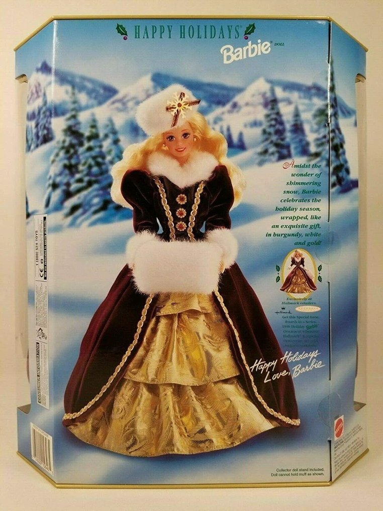 Mattel - Κούκλα Barbie - Happy Holidays - 1996 - Special Edition - ΗΠΑ #4.3