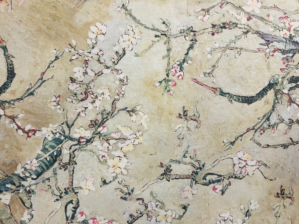 精致优雅的棉质面料——“花杏仁” - 室内装潢面料  - 300 cm - 280 cm #2.1