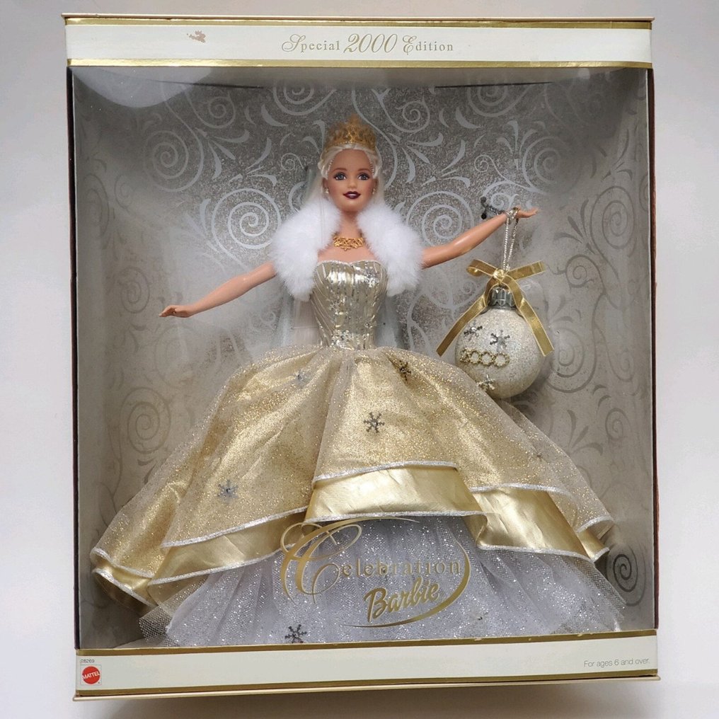 Mattel  - 芭比娃娃 - Celebration Barbie - Special Edition - 2000 - U.S. #1.1