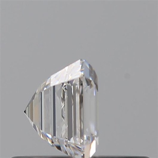 1 pcs Diamante - 0.90 ct - Cuadrado, Esmeralda - D (incoloro) - IF (Inmaculado) #2.1