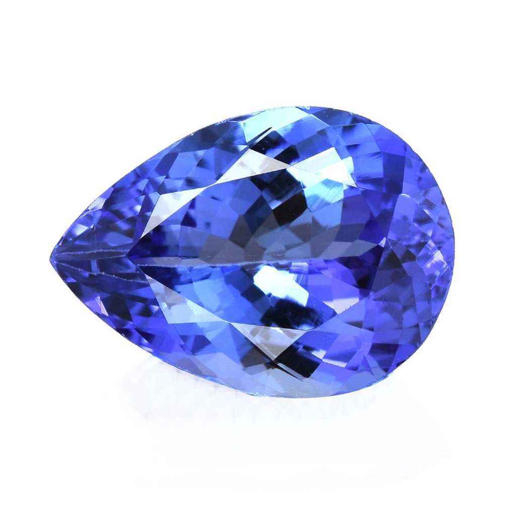 1 pcs [Violet Blue] Tanzanite - 5.37 ct #1.1