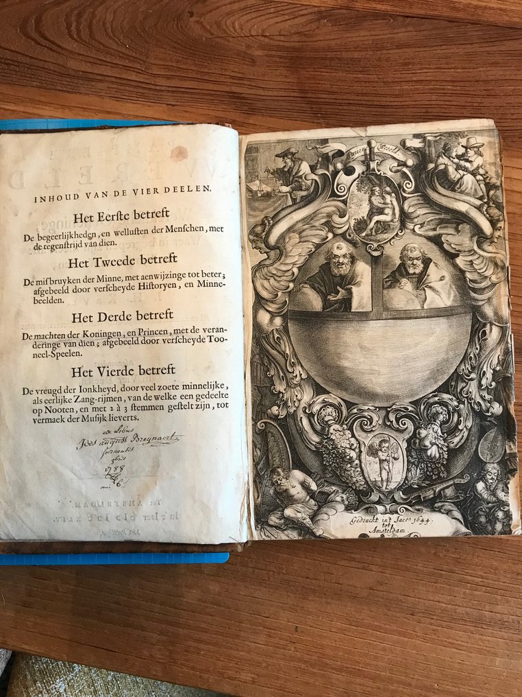 Jan Hermansz Krul - Pampiere wereld ofte Wereldsche oeffeninge - 1644 #1.1