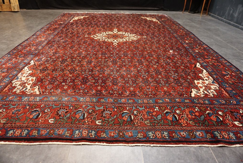 Antique Bidjar Iran amendă - Carpetă - 320 cm - 220 cm #2.1