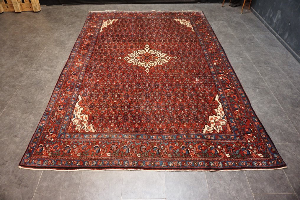 Antique Bidjar Iran amendă - Carpetă - 320 cm - 220 cm #1.1