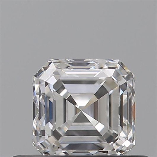 1 pcs Diamante - 0.90 ct - Cuadrado, Esmeralda - D (incoloro) - IF (Inmaculado) #1.1