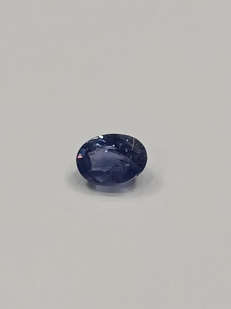 1 pcs Blau Saphir - 1.36 ct #1.2
