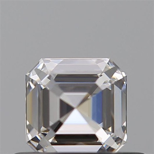 1 pcs Diamante - 0.90 ct - Quadrato, Smeraldo - D (incolore) - IF (Internamente Perfetto) #1.2
