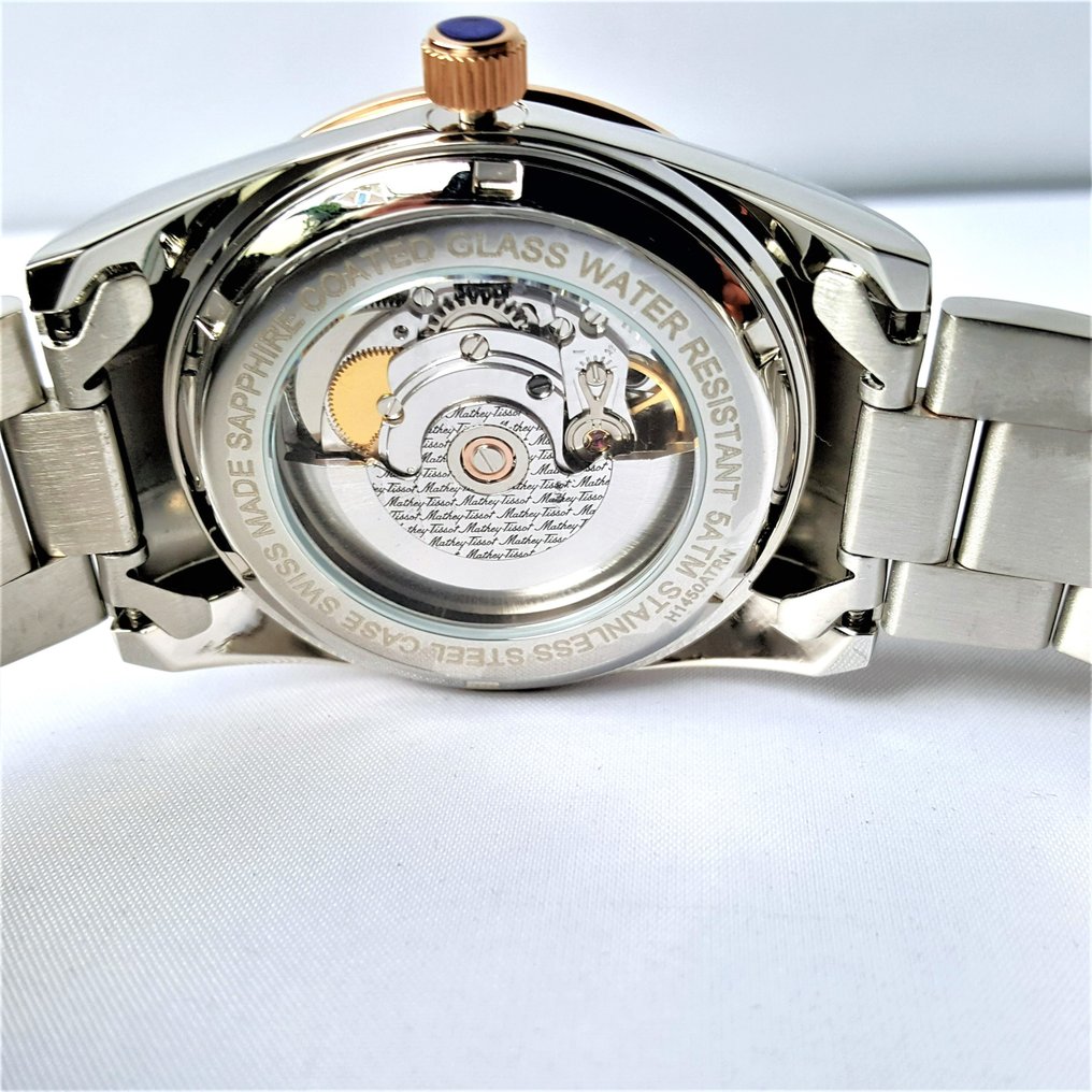 Mathey-Tissot - Swiss Automatic - Cyclops Loupe - Gold - New - Bărbați - 2025 #3.2