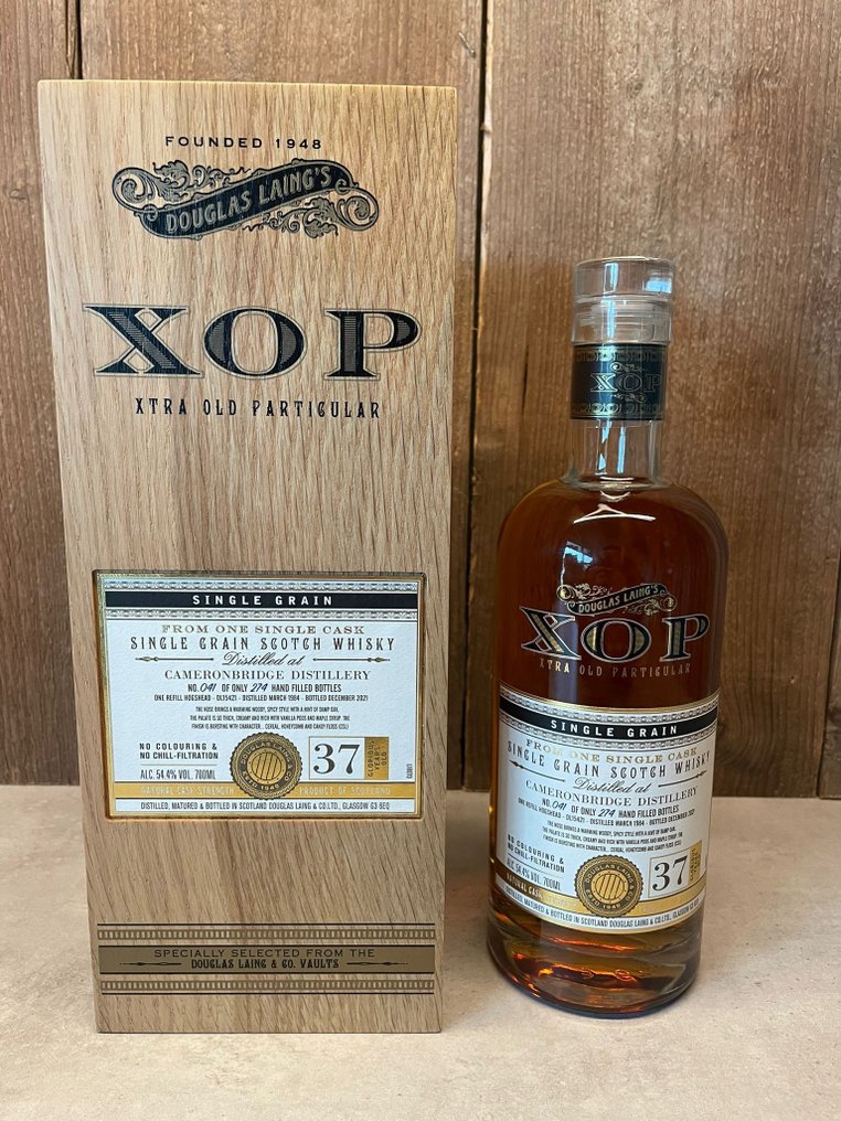 Cameronbridge 1984 37 years old XOP - Xtra Old Particular - Douglas Laing  - 700ml #1.0