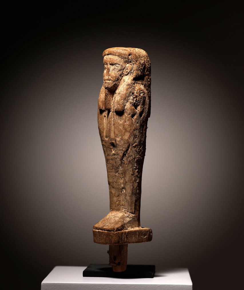 Altägyptisch Holz Riesiger Ptah Sokar Osiris - 39 cm #2.1