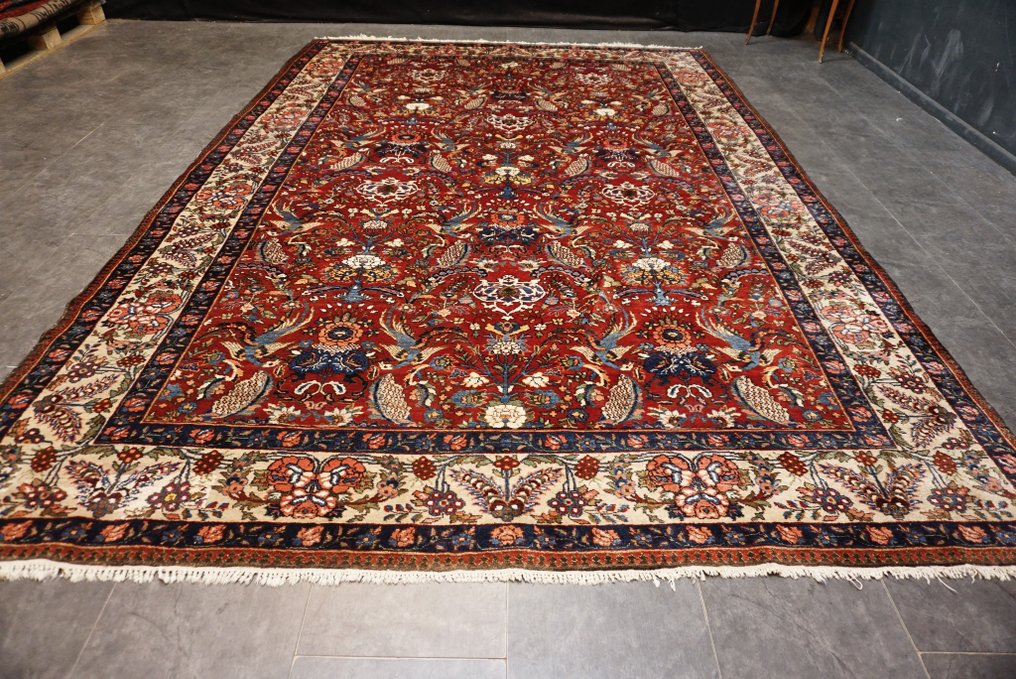 Tabriz Irã - Carpete - 328 cm - 225 cm #2.1