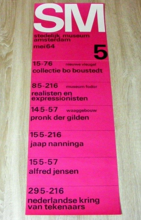 Wim Crouwel - Stedelijk museum maart - 1960s #1.1