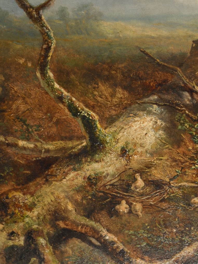 Mari ten Kate (1831-1910) - The partridge's nest #3.2