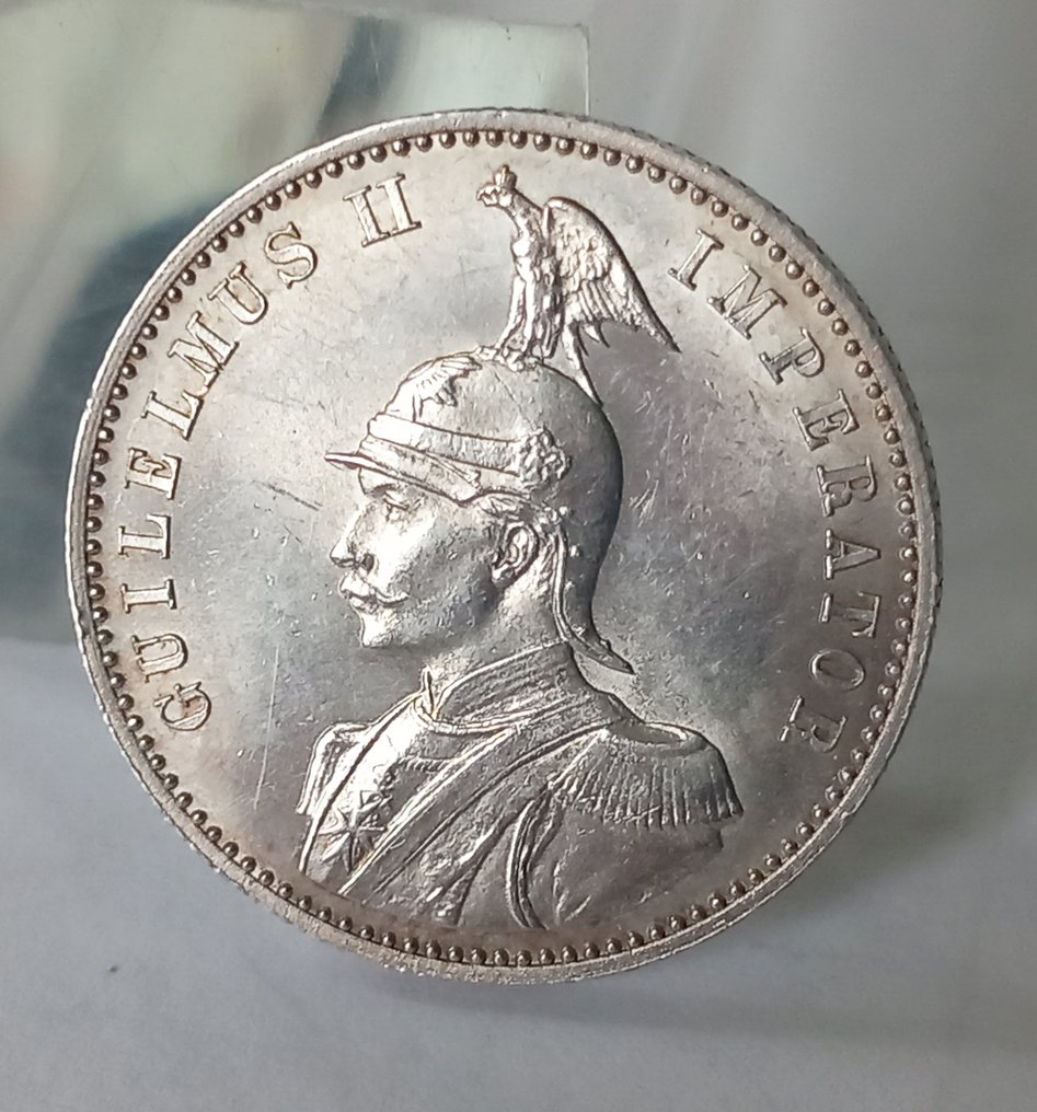 Tyskland, Tysk Øst-Afrika. 1/2 Rupie. 1891 #2.1