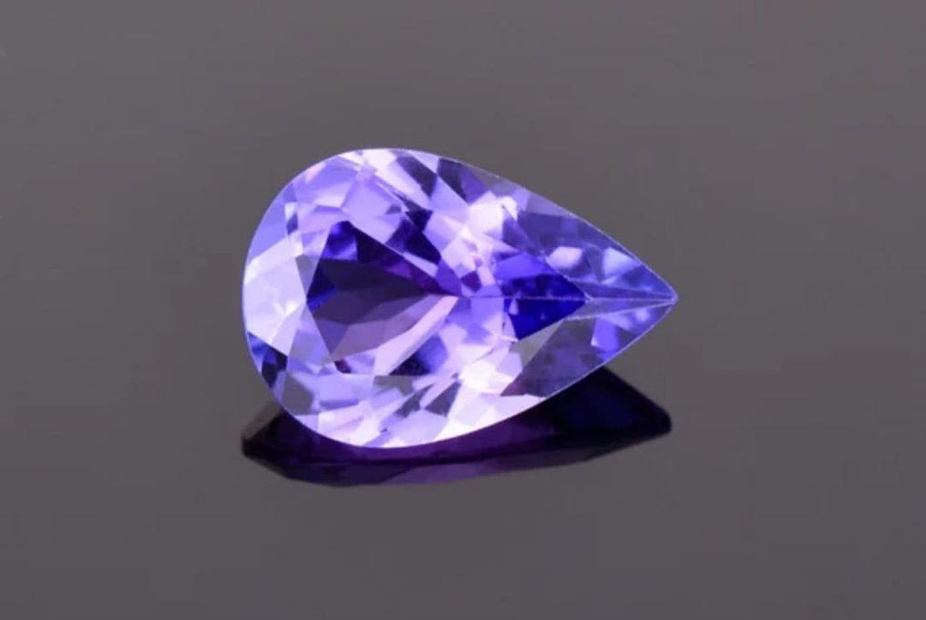 1 pcs  Blue, Violet Tanzanite  - 11.86 ct - Gemological Institute of America (GIA) - Violet Blue Tanzanite #1.1