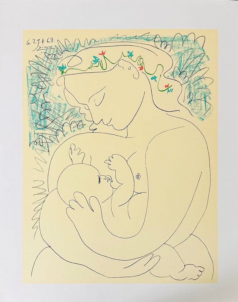 Pablo Picasso (1881-1973) - Maternité #1.1