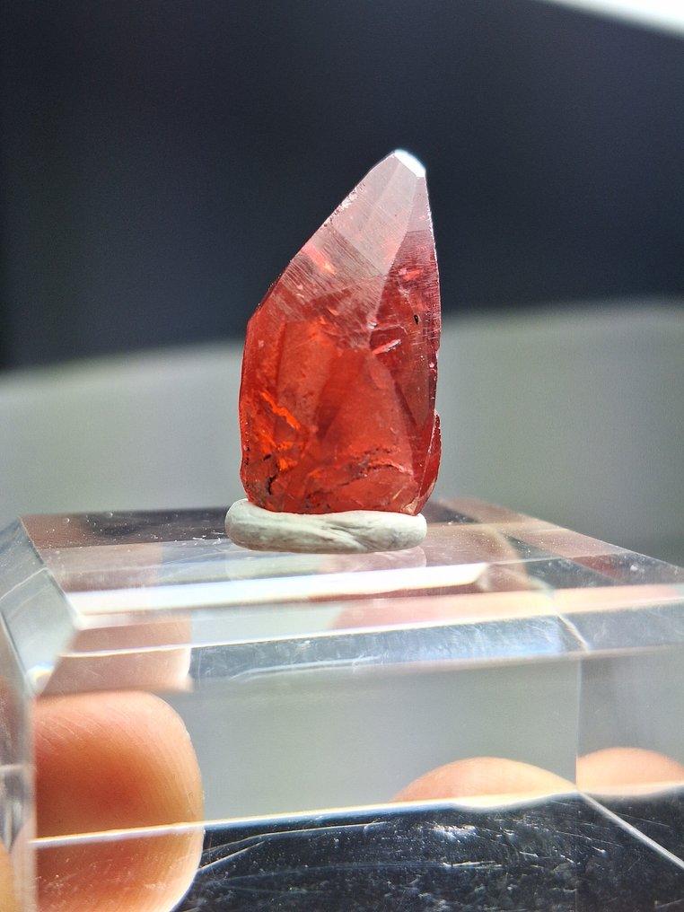 Rhodochrosit Kristall - Höhe: 25 mm - Breite: 13 mm- 4.3 g #2.1