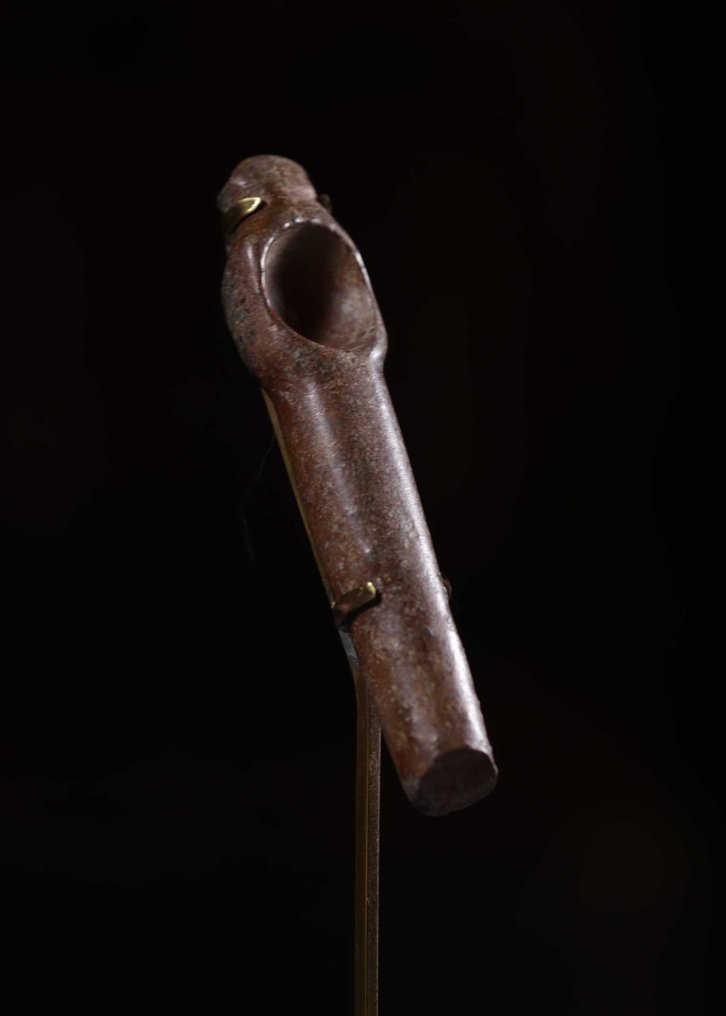 Tumaco-Tolita Terracotta Προκολομβιανό κουτάλι με ισπανική άδεια εξαγωγής - 10 cm #2.1