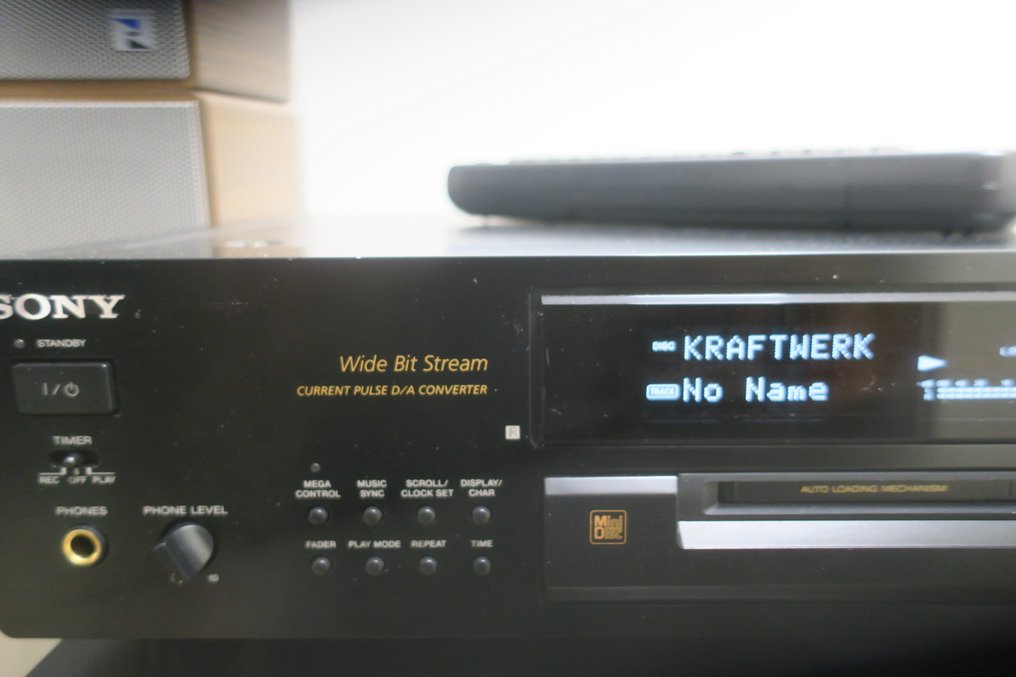 Sony MDSJB920 QS Minidisc deck Catawiki