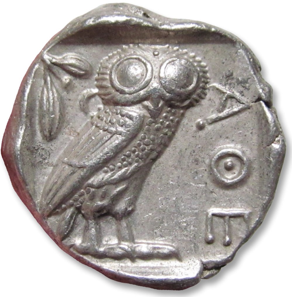 Attica, Athén. Tetradrachm 454-404 B.C. - beautiful high quality example of this iconic coin - #1.1