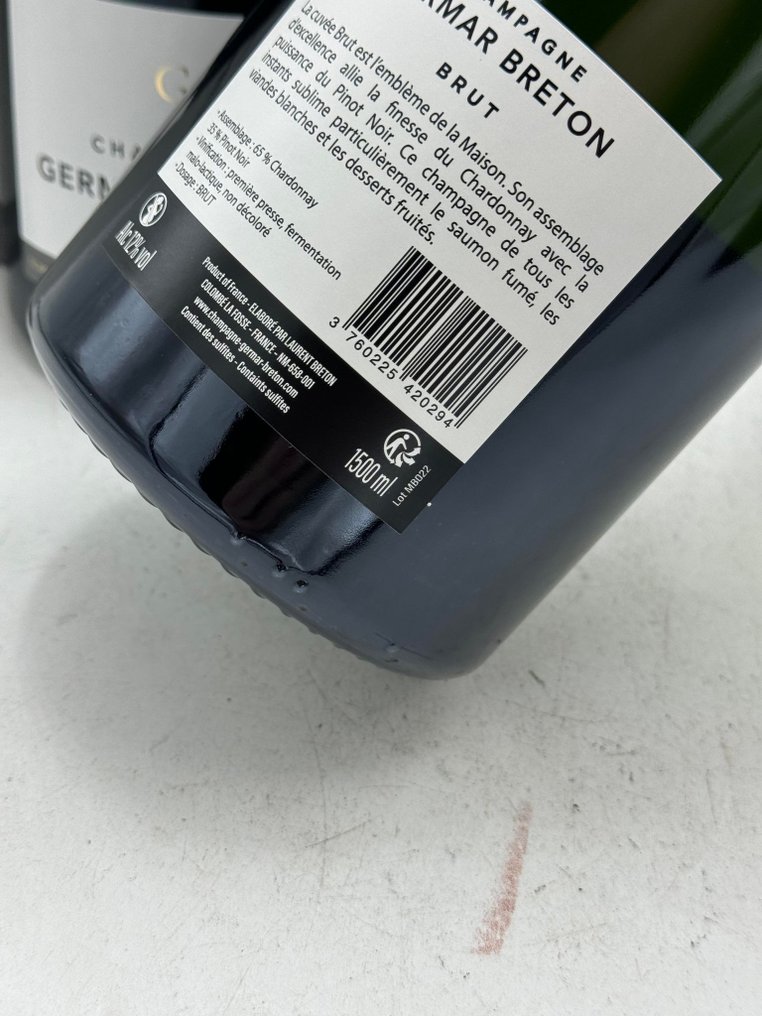 Germar Breton, Brut - Champagne Brut - 2 Magnums (1.5L) #3.2