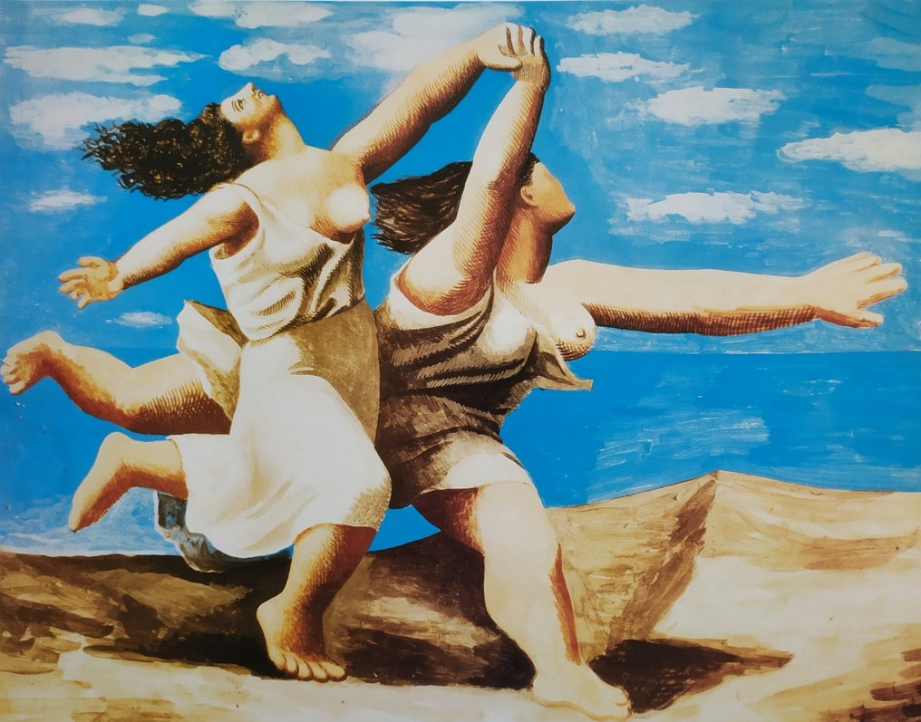 Pablo Picasso (1881-1973) (after) - "Two Women Running on the Beach, 1922" - (60x80cm) - 1999 #1.0