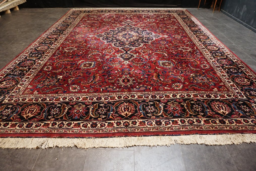 Meschäd Irã Mestre Tecelagem Assinatura - Carpete - 393 cm - 300 cm #2.2